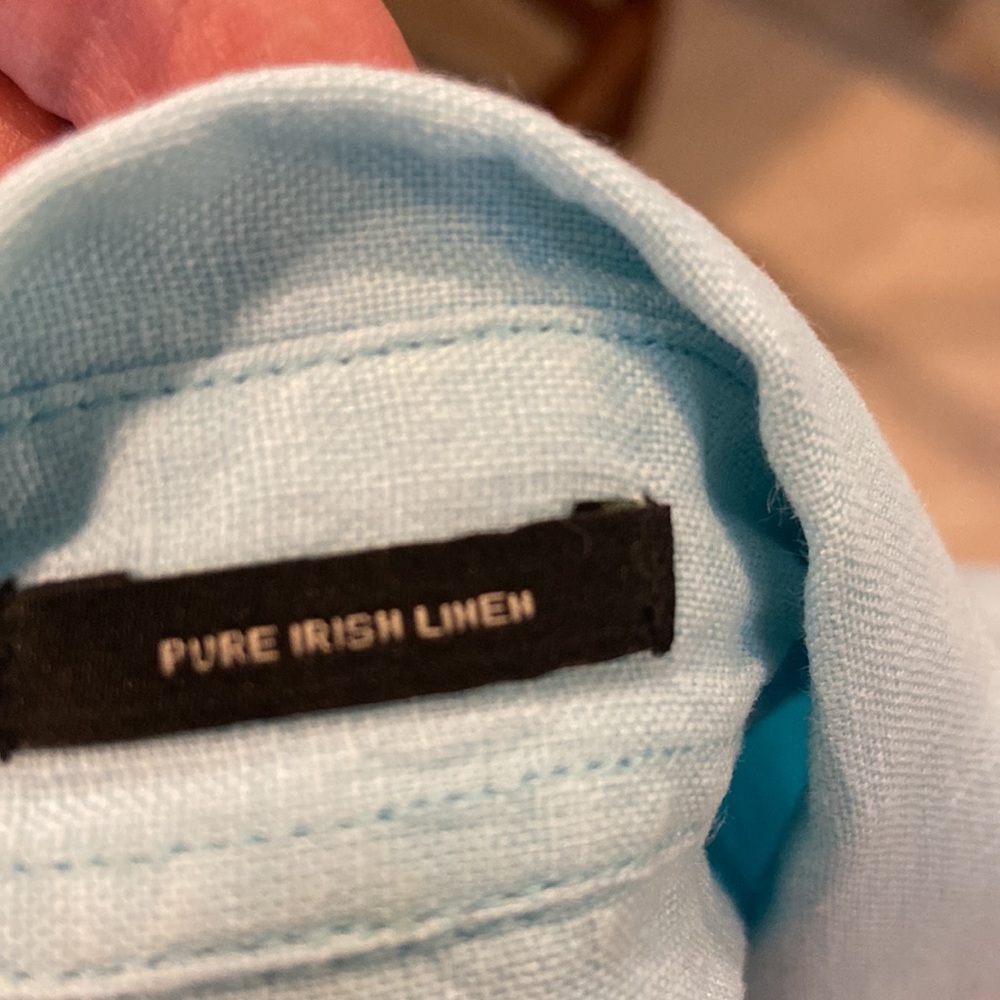 Vintage Talbots linen blouse. From smoke and animal free home. - Picture 3 of 6